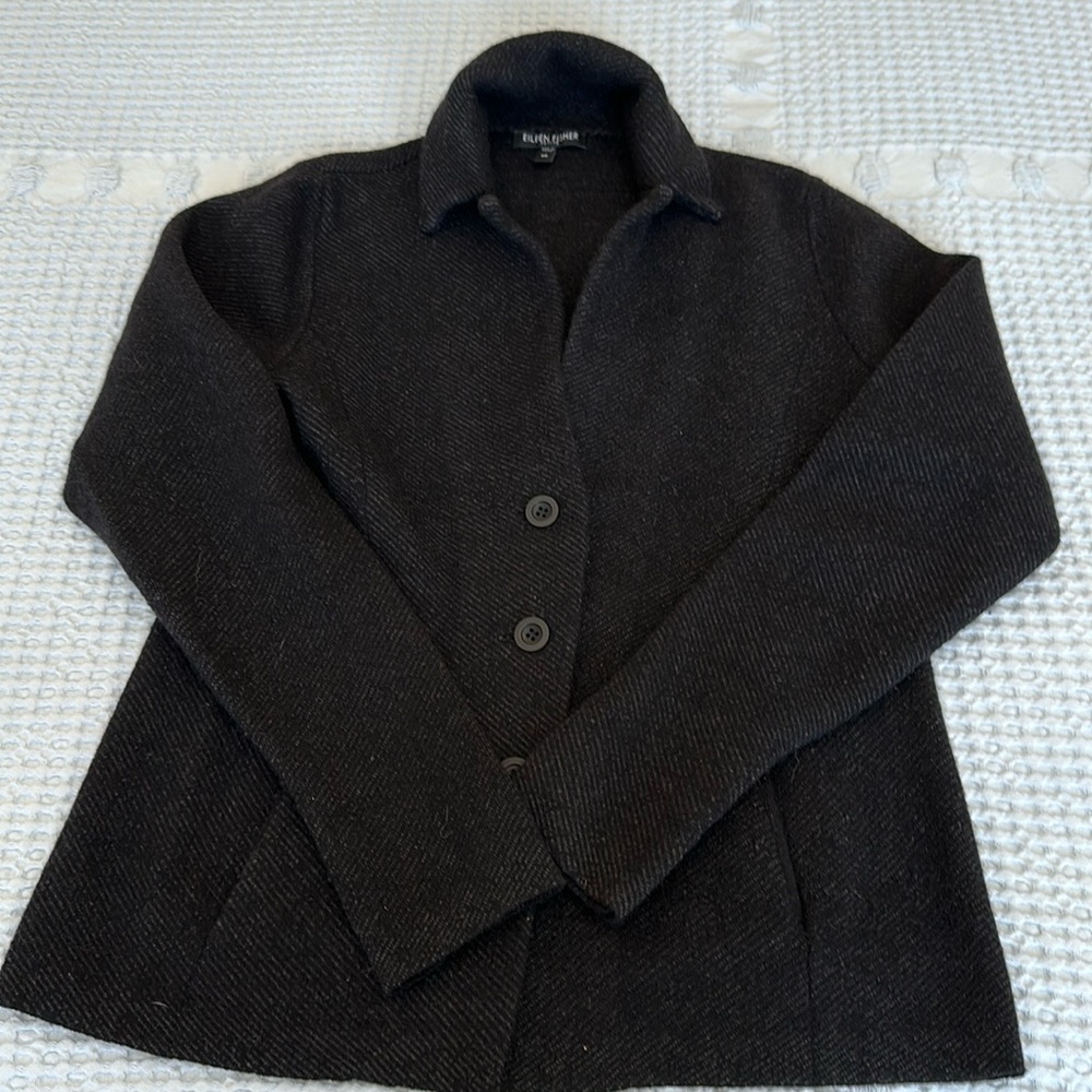 Eileen Fisher sweater blazer, size PP